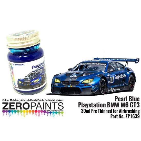 Pearl Blue Playstation BMW M6 GT3 Paint 30ml