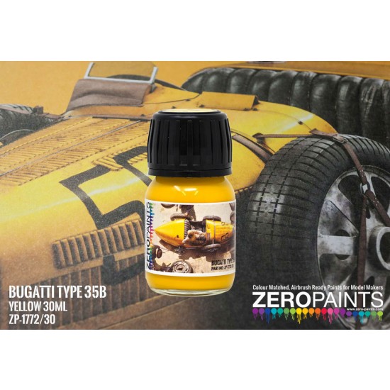 Bugatti Type 35B Yellow Paint (30ml)