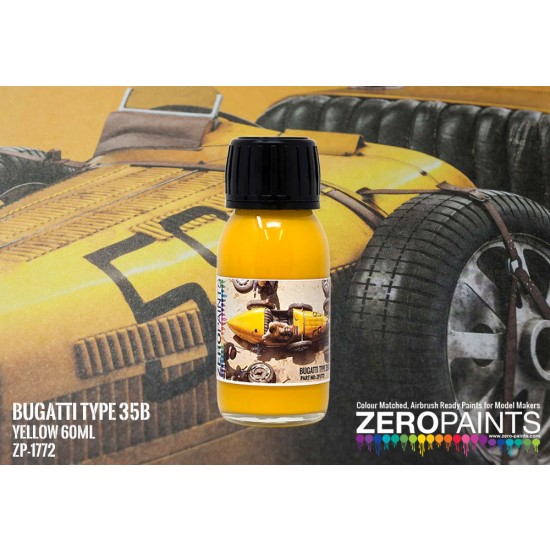 Bugatti Type 35B Yellow Paint (60ml)