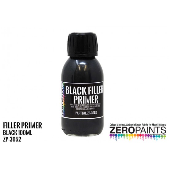 Black Primer/Micro Filler 100ml Airbrushing