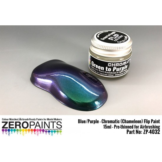 Green/Purple - Chromatic (Chameleon) Flip Paint 15ml