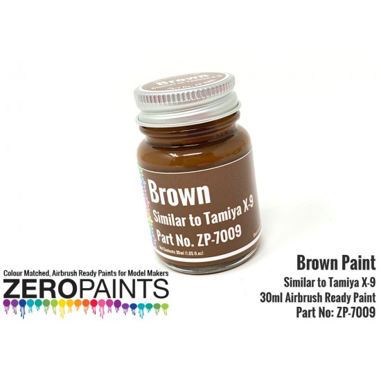 Brown Paint (30ml, similar to Tamiya X-9)
