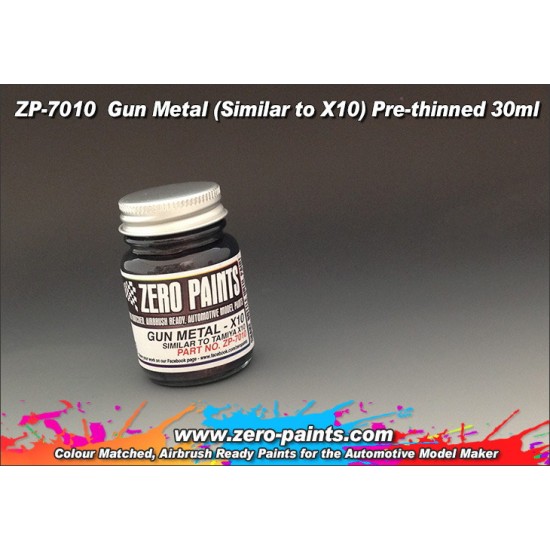 Gun Metal Paint (Similar to Tamiya X10) 30ml