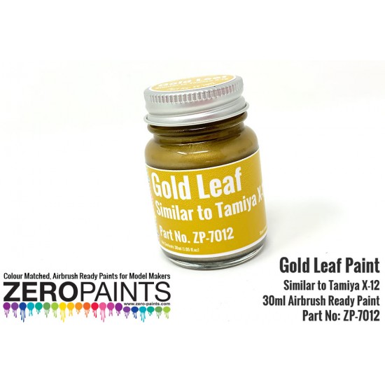 Gold Leaf Paint (30ml, Similar to Tamiya X-12)