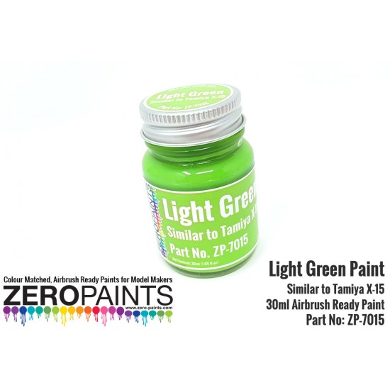 Light Green Paint (30ml, Similar to Tamiya X-15)