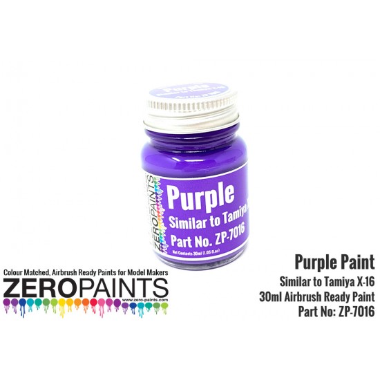 Purple Paint (30ml, Similar to Tamiya X-16)