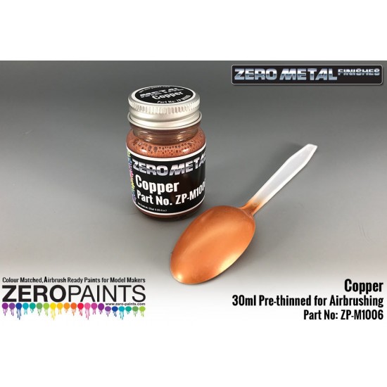 Copper Paint - 30ml - Zero Metal Finishes