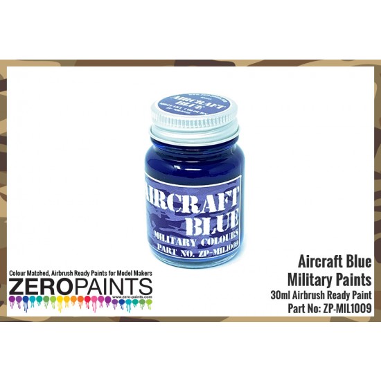 Zero Military Colour Paint - Aircraft Blue BS108 (30ml)