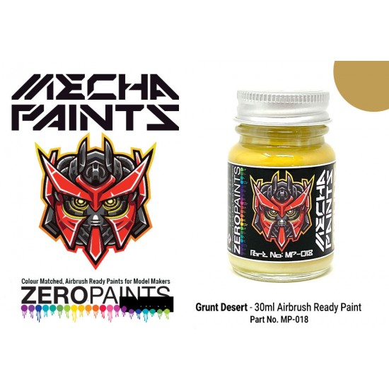 Mecha Paint - Grunt Desert (30ml, pre-thinned ready for Airbrushing)
