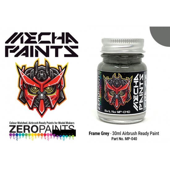 Mecha Paint - Frame Grey (30ml, pre-thinned ready for Airbrushing)