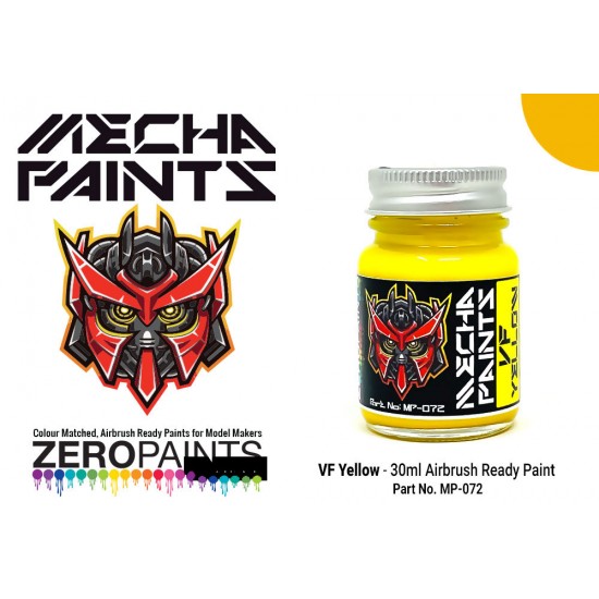 Mecha Paint - VF Yellow (30ml, pre-thinned ready for Airbrushing)