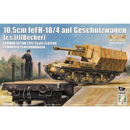 1/35 10.5cm leFH 18/4 auf Geschutzwagen Lr.s.f (Becker) [2 in 1]