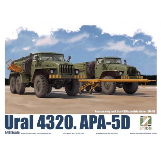 1/48 Russian Ural 4320 Army Truck and APA-5D Airfield Starter