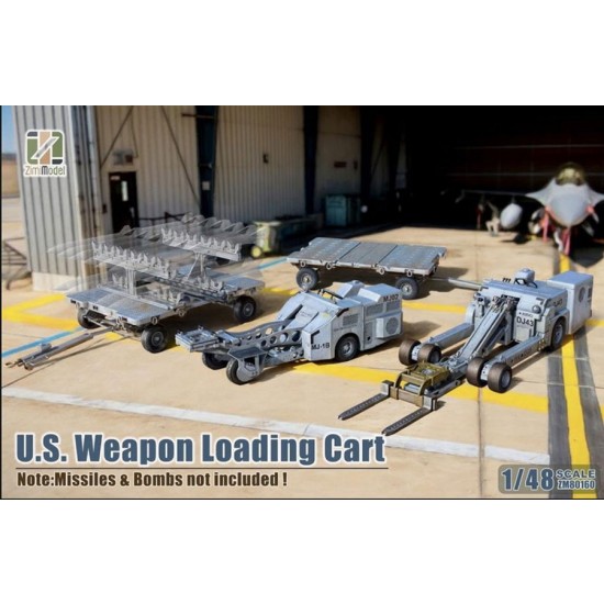 1/48 US Weapon Loading Cart