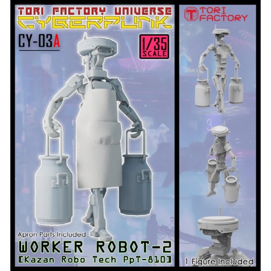 1/35 Tori Factory Cyberpunk - Robot Worker #2 Kazan Robo Tech PpT-810