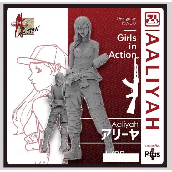 1/24 Girls in Action Series - Aaliyah (resin figure)