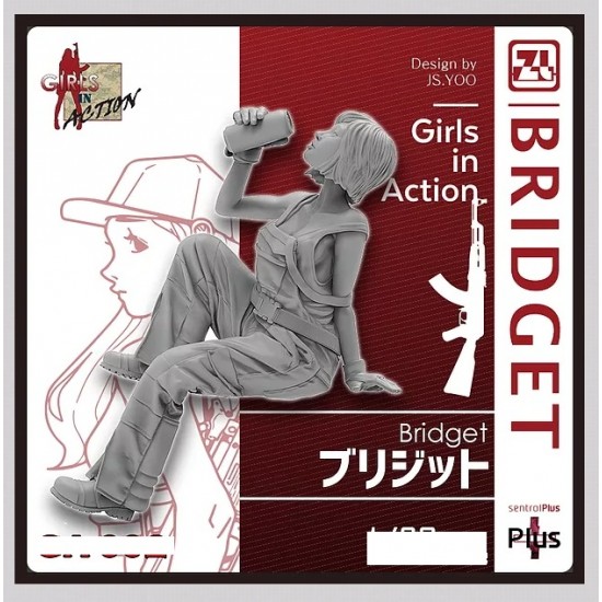 1/24 Girls in Action Series - Bridget (resin figure)