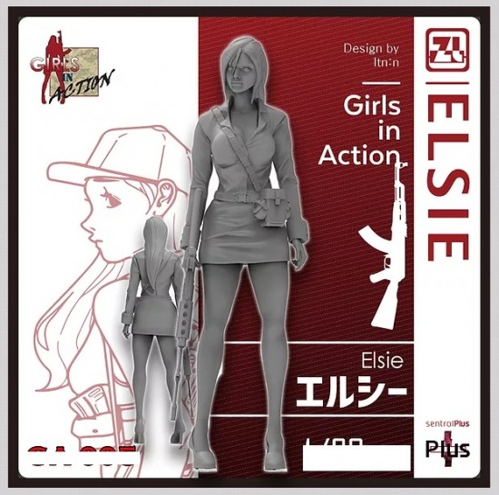 1/35 Girls in Action Series - Elsie (resin figure)