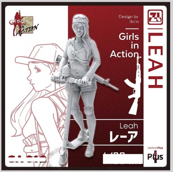 1/35 Girls in Action Series - Leah (resin figure)