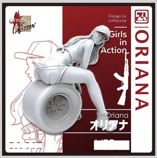 1/35 Girls in Action Series - Oriana (resin figure)