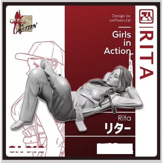 1/24 Girls in Action Series - Rita (resin figure)
