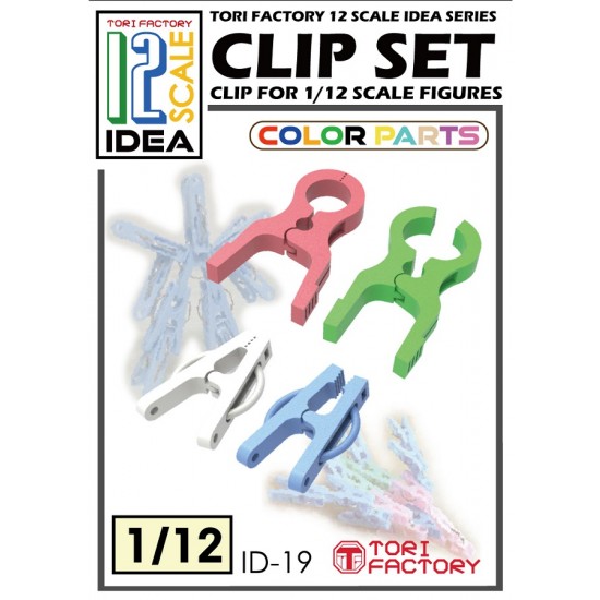 1/12 Clothes Clip Set for Figures