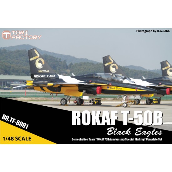 1/48 T-50B "Black Eagles" [Team ROKA 70th Anniversary Special Kit]