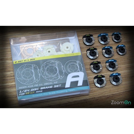 1/24 Disc Brake set A for 15-17'' Rims