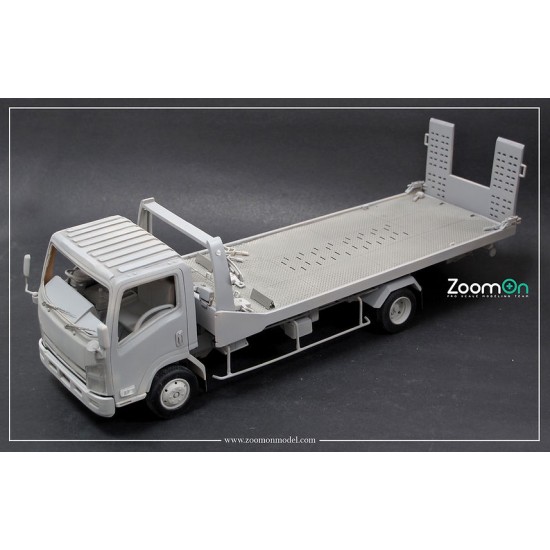 1/24 ELF Flatbed Truck Full Resin kit with Engine