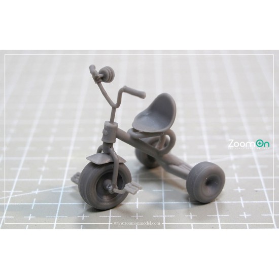 1/24 Mini Tricycle (H: 25mm, L: 25mm)