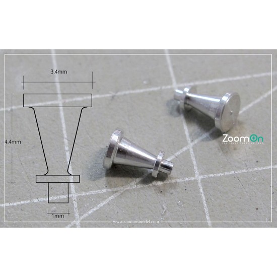 1/24 Mugen Steering Boss Hub (2pcs)