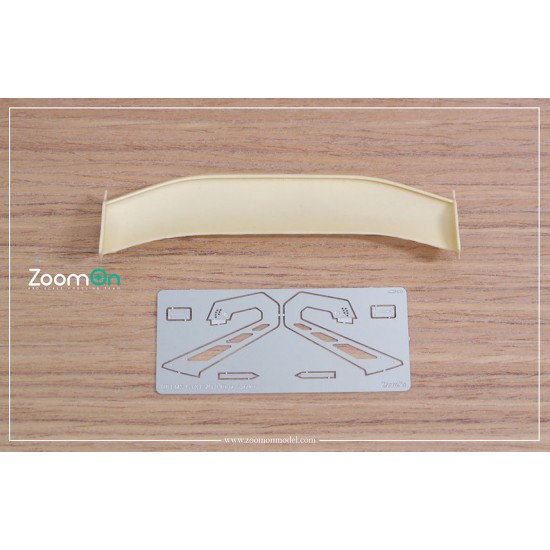 1/24 R8 LMS GT3 Evo II Rear Spoiler for NuNu/SK Decals kits