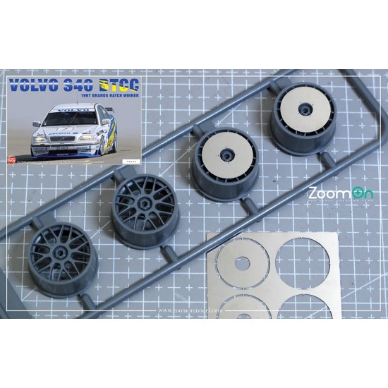 1/24 Volvo S40 BTCC Rim Cover for Nunu kit