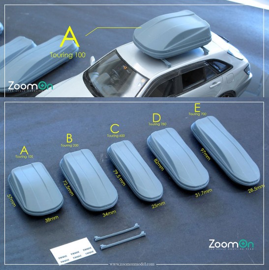 1/24 Touring Roof Box (A) for Civilian Car