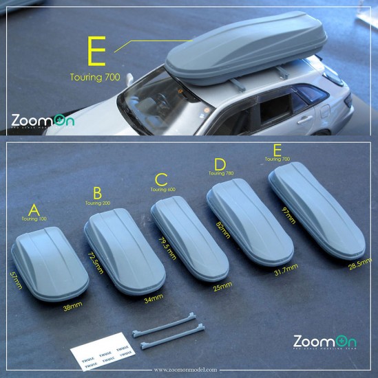 1/24 Touring Roof Box (E) for Civilian Car