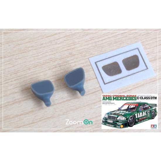 1/24 AMG Mercedes Tabac-Original Sonax C-Class DTM Side Mirror