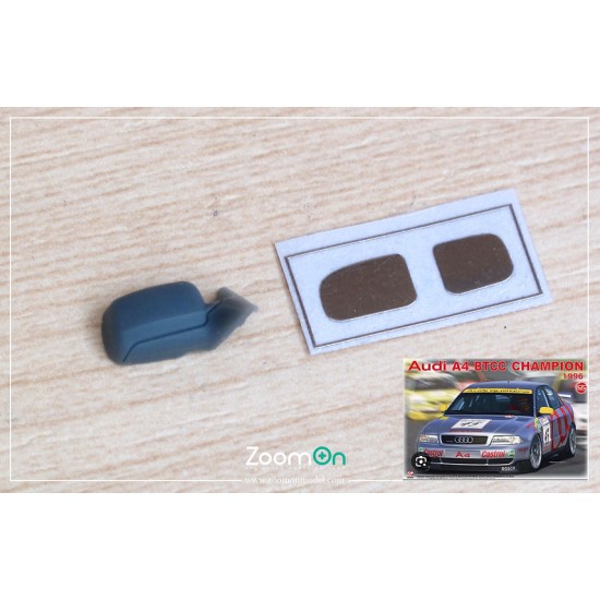 1/24 Audi A4 BTCC 96' Short Mirror for NuNu kit (1 part)