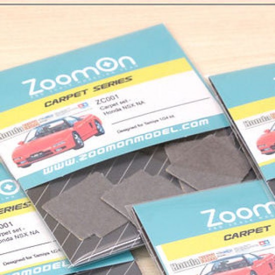 1/24 Honda NSX NA #Grey Carpet set for Tamiya kit