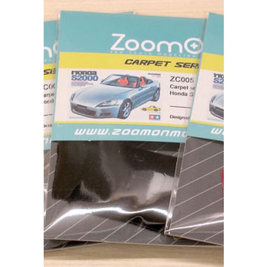 1/24 Honda S2000 #Black Carpet set for Tamiya kit