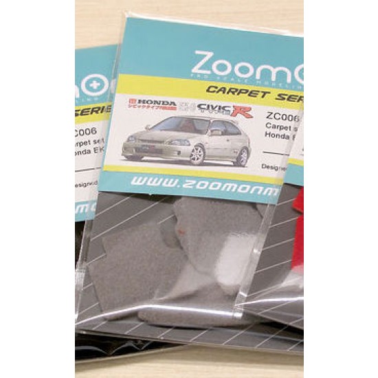 1/24 Honda EK9 Type R #Grey Carpet set for Fujimi kit