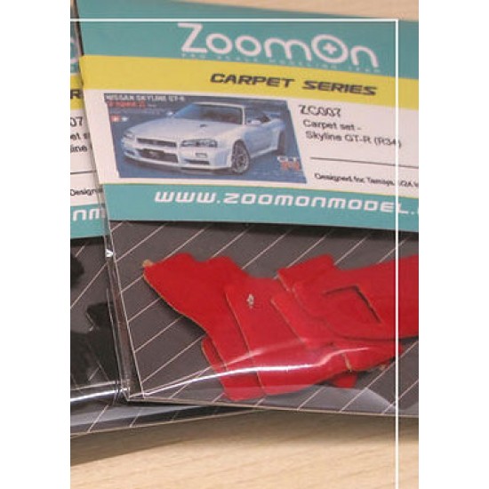 1/24 Skyline GT-R (R34) #Red Carpet set for Tamiya kit
