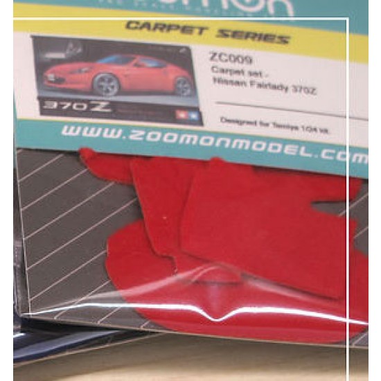 1/24 Nissan Fairlady 370Z #Red Carpet set for Tamiya kit