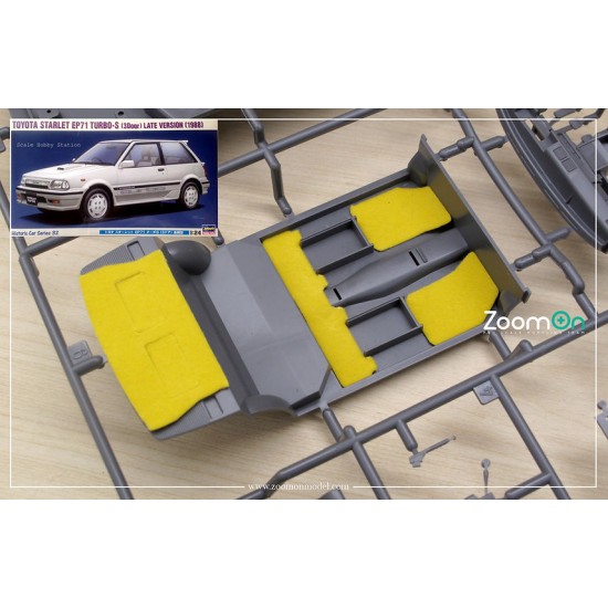 1/24 Toyota Starlet EP71 #Yellow Carpet set for Hasegawa kit