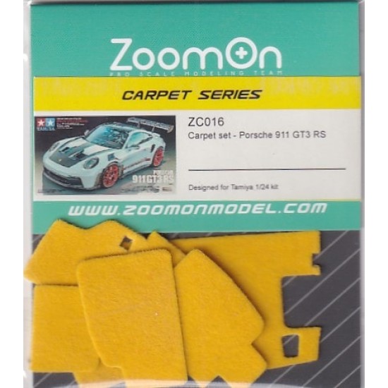 1/24 Porsche 911 GT3 RS #Yellow Carpet set for Tamiya kit