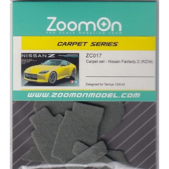 1/24 Nissan Fairlady Z (RZ34) #Grey Carpet set for Tamiya kit