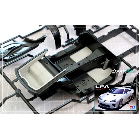1/24 Lexus LFA #Light grey Carpet set for Tamiya kit
