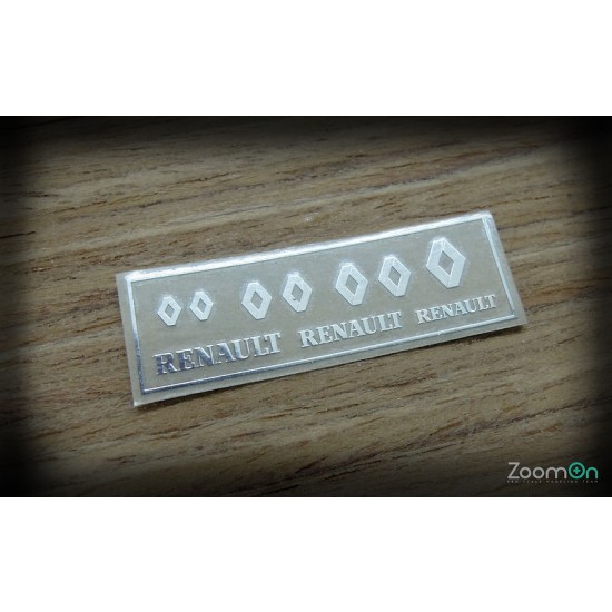 1/24 - 1/43 Renault Logo Metal Sticker
