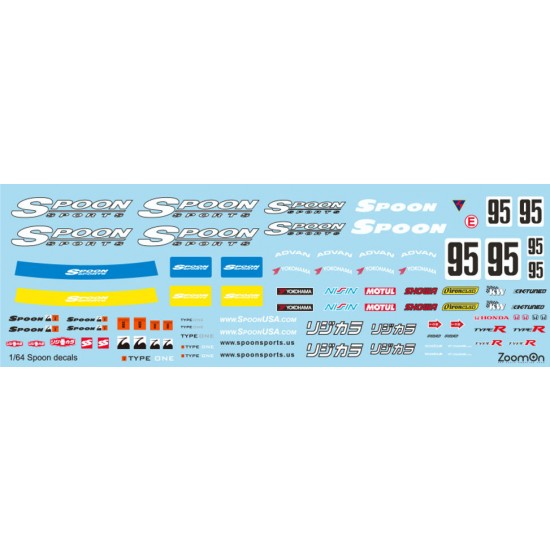 1/64 Spoon Decal (70 x 23mm)