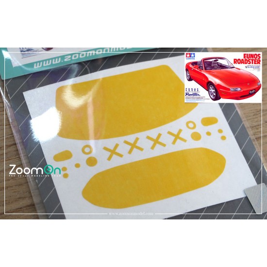1/24 Mazda MX-5 N Window and Light Painting Masks for Tamiya kit