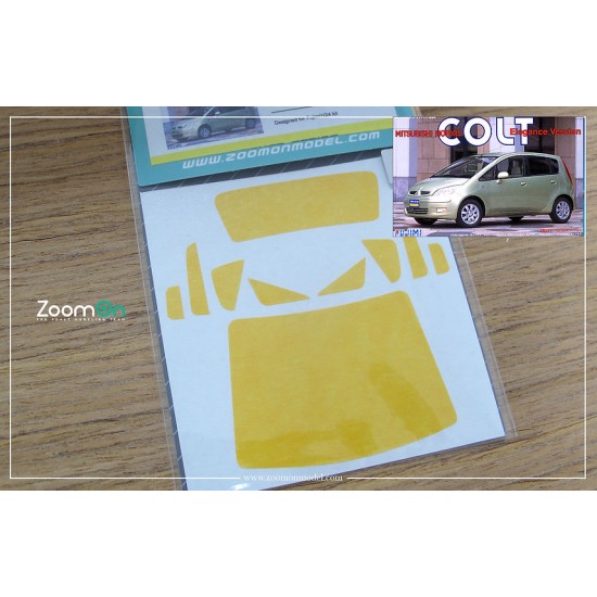 1/24 Mitsubishi Colt Window and Light Painting Masks for Fujimi kit